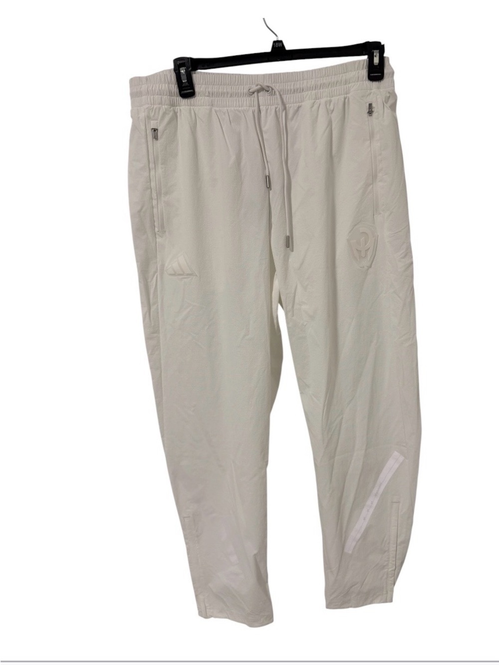 adidas Men’s Z.N.E. Premium Woven Track Pants White Size XL NWT (JY3801)
